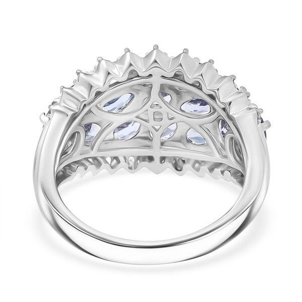 D'Joy Tansanit und Zirkon Ring und Anh&auml;nger mit 50cm Kette image number 6
