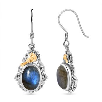 Labradorit Ohrringe- 13,98 ct.