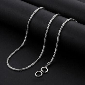 Royal Bali - Tulang Naga Halskette, ca. 60 cm, 925 Silber ca. 20,00g