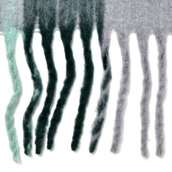 Weicher Karo-Schal, Gr&uuml;n image number 6