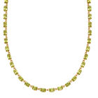 EVER TRUE Peridot Halskette ca. 45 cm Nickelfreies Messing ca. 22.64 ct