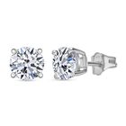 Lab Grown Diamant VS Ohrringe 925 Silber rhodiniert ca. 2,00 ct.