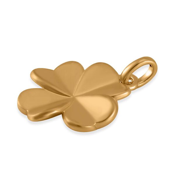 Kleeblatt Anhänger, 750 Gold image number 2