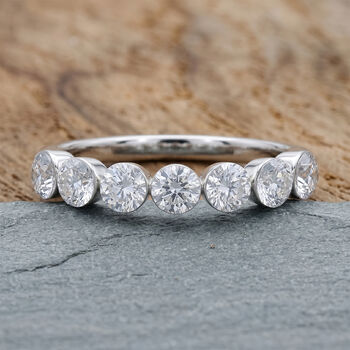 LUXURIANT DIAMOND - Lab Grown Diamant SI-GH Ring 925 Silber Rhodiniert (Gr&ouml;&szlig;e 17.00) ca. 2,00 ct