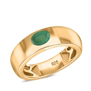 Kagem sambischer Smaragd-Ring - 0,49 ct.