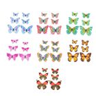 Set aus 42 bunten Schmetterlingsmagneten image number 0
