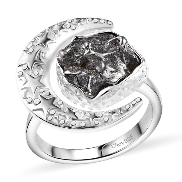 D'Joy Meteorit Ring 925 Silber rhodiniert (Größe 17.00) ca. 15,98 ct image number 3