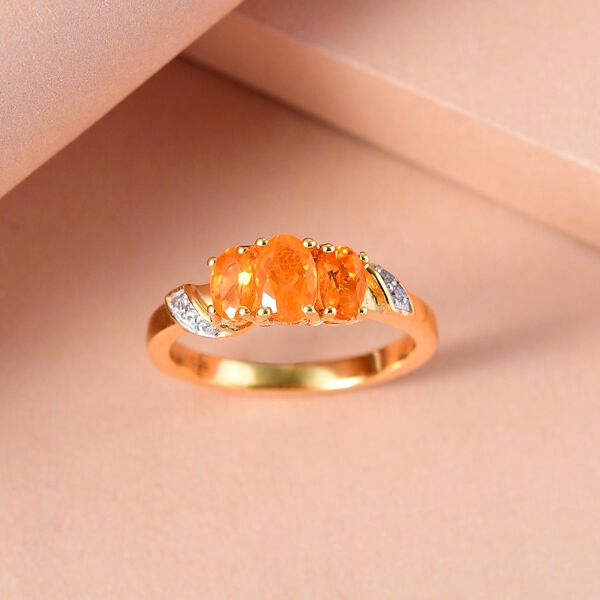 Salamanca Feueropal und Zirkon-Ring image number 2