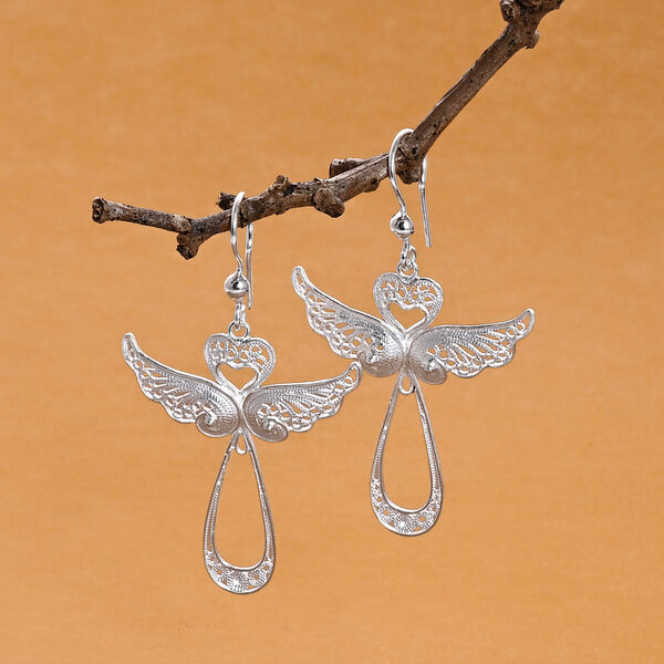 925 Silber Ohrringe 4,10g image number 1