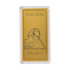 Ein Hauch von Luxus- 999er Goldplatte Große Sphinx