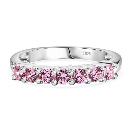 J Francis gefertigt mit SWAROVSKI- Rosa Swarovski Zirkonia Ring image number 0