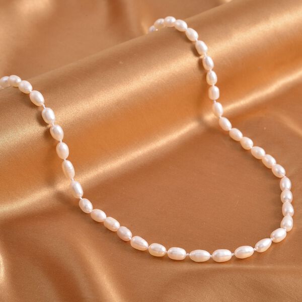 K&ouml;nigin der Edelsteine- zweilagige S&uuml;&szlig;wasserperlen Halskette image number 2