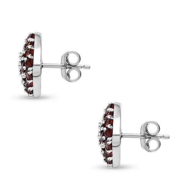 Nat&uuml;rliche Mosambik Granat-Ohrringe - 2,49 ct. image number 4