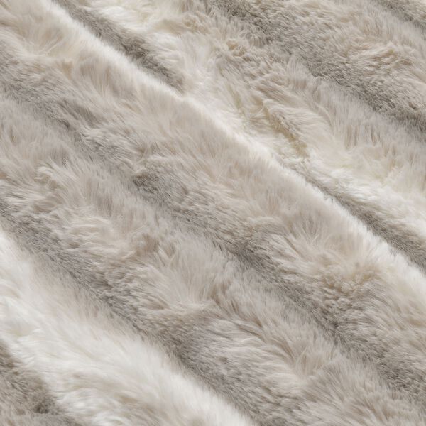 Deluxe Weiche Doppelseitige Kunstfell-Decke, 150x200cm, grau image number 7