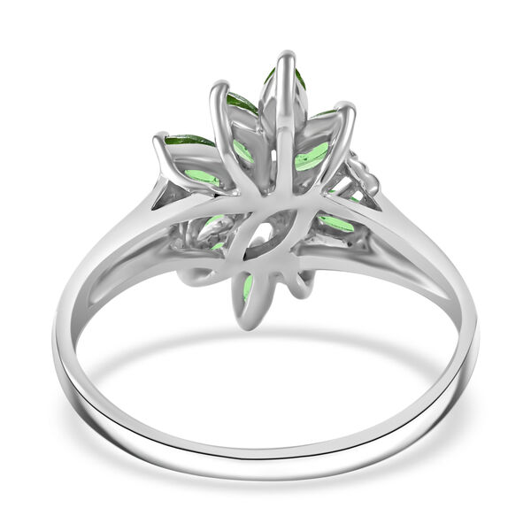 Nat&uuml;rlicher Chromdiopsid-Ring - 0,90 ct. image number 5