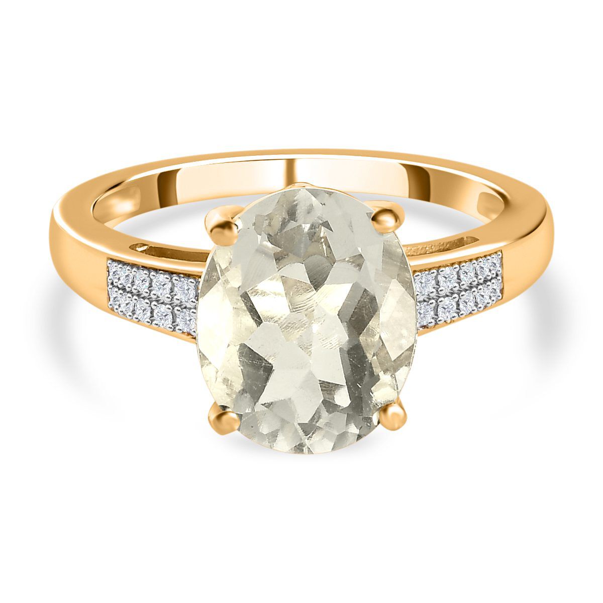 Mexikanischer nat rlicher Hyalit Opal Ring 925 Silber Gelbgold