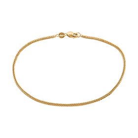 Royal Bali Kollektion - 375 Gold Armband mit Kordelgliedern