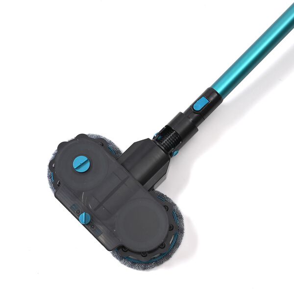 Multifunktionaler kabelloser Staubsauger, 2 in 1 Stiel und Handstaubsauger, 110x25x17 cm, Grün image number 5