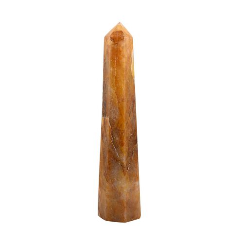 Gelber Hämatoid-Quarz Obelisk, L - 3010 ct. image number 0