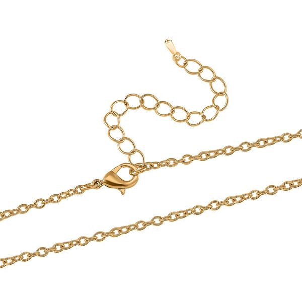 Medaillon-Anh&auml;nger mit Sonnenstrahl-Motiv und 45cm Kette image number 4