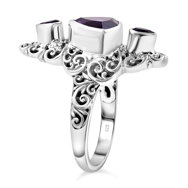Royal Bali Kollektion - Afrikanischer Amethyst-Ring - 3,59 ct. image number 3
