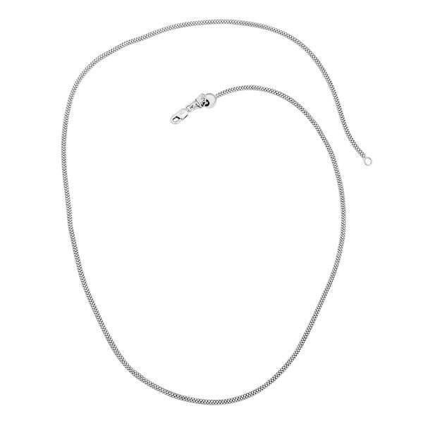 Exklusives Angebot - verstellbare Coryanakette, ca. 60 cm, 925 Silber image number 3