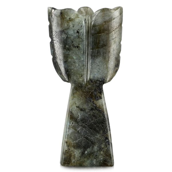 3er-Labradorit-Set &ndash; Engel, Kreuz-Anh&auml;nger und Armband image number 5