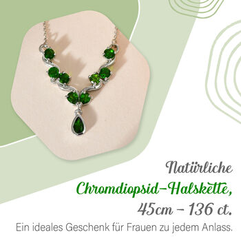Grace Chromdiopsid Halskette