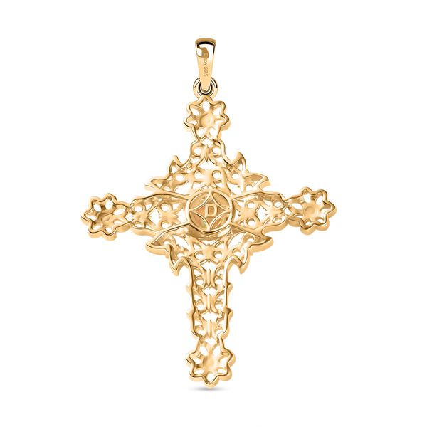 D'Joy AA Nat&uuml;rlicher, &auml;thiopischer Welo Opal Anh&auml;nger 925 Silber 750 Gelb Vergoldet ca. 0.33 ct image number 5