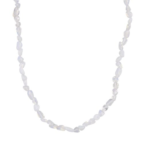 Opalite Halskette, ca. 45 cm+ 5 cm extender, Reiner Edelstahl ca. 132,50 ct. image number 0