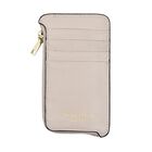 SENCILLEZ - Leder Portemonnaie mit RFID Schutz und 4 Kartenfächern, Hellgrau