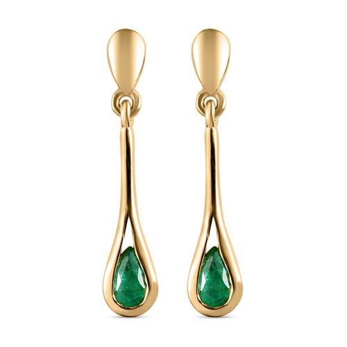 Kagem sambische Smaragd-Ohrringe - 0,36 ct. image number 0