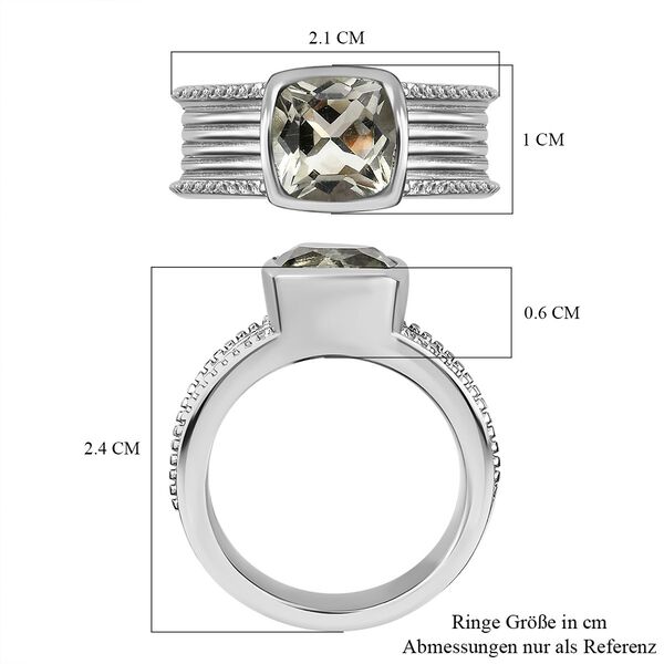 Gr&uuml;ner Amethyst-Ring - 2,20 ct. image number 6