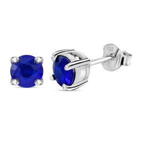 AA blaue Spinell-Ohrringe - 1,11 ct.