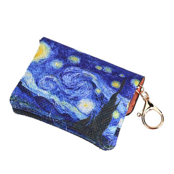2er Set Shopper und Geldb&ouml;rse - Sternennacht Gem&auml;lde image number 9