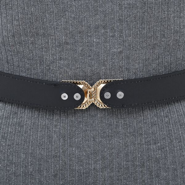 Gewebter G&uuml;rtel, schwarz image number 5