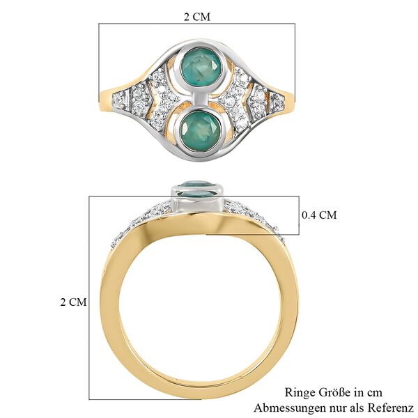 Grandidierit und Zirkon-Ring image number 7