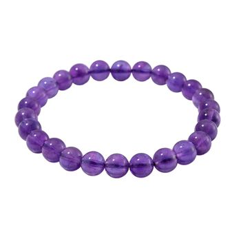 Afrikanisches Amethyst flexibles Armband, ca. 90.00 ct