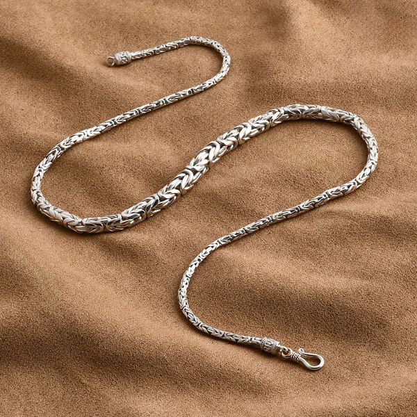 Royal Bali Kollektion - 925 Silber Borobudur Halskette ca. 50 cm ca. 51,53g image number 1