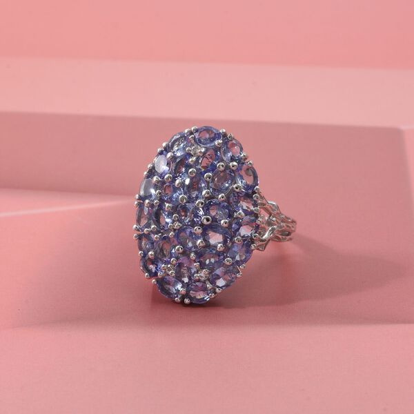 D'Joy Tansanit und Zirkon Ring - 4,70 ct. image number 1
