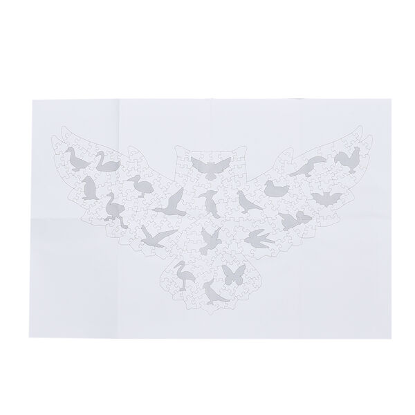 A3 Puzzle aus Holz, Wolf image number 5