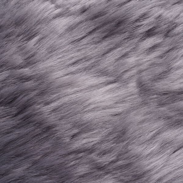 Kunstfell Teppich, silber image number 4