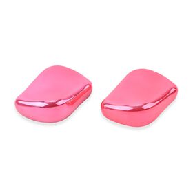 2er Set Kristallhaarbürsten und Hornhautentferner, Pink