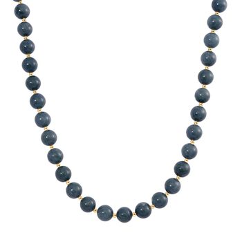 Nat&uuml;rliche Olmek Jadeit Halskette, 50 cm - 500 ct.