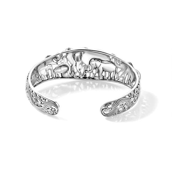 D'Joy 925 Silber Armreif ca. 19 cm ca. 23,63g image number 4