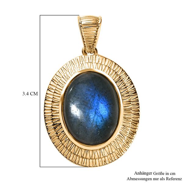 AAA Labradorit Anhänger - 10,84 ct. image number 7