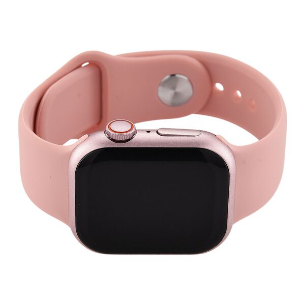 Smartwatch HW mini 2 1,75 Zoll Rosé, Set mit 7 Wechselarmbändern inklusive kristallbesetztem Armband, IP67, Bluetooth 5.2, kabelloses Laden

, Rosa image number 4