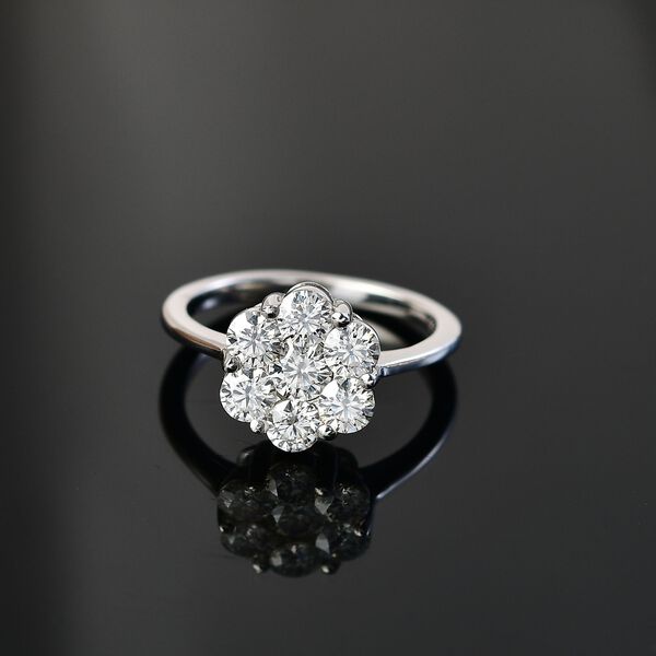 Moissanit Ring - 1,22 ct. image number 1