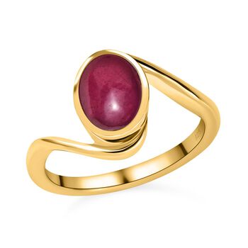 AA afrikanischer Rubin-Solit&auml;r-Ring - 2,08 ct.