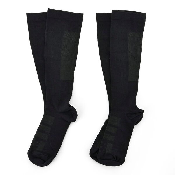 LIVMORE 2er-Set Infrarot-Kompressionssocken, Größe S, Schwarz image number 0